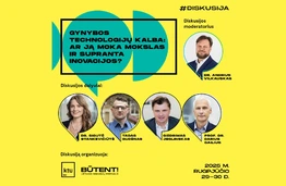 KTU x „Būtent!“ | Gynybos technologijų kalba: ar ją moka mokslas ir supranta inovacijos?