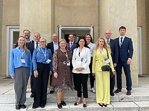 Lietuvos delegacija konferencijoje „Building Bridges“ (2025 m. rugsėjis)