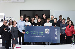 KTU EEF studentams – „Litgrid“ stipendijos