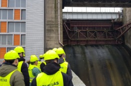 Pažintis su energetika: EEF studentai lankė strateginius objektus