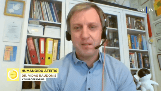 KTU EEF prof. V. Raudonis – apie humanoidų ateitį | Labas rytas ...
