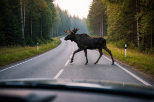 Lietuvos keliuose – išmani sistema: padės išvengti susidūrimo su gyvūnais