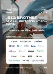 KTU EEF partnerių-įmonių diena 2026