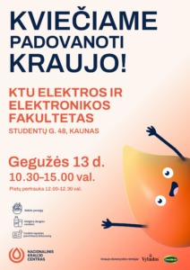 Kviečiame padovanoti kraujo!