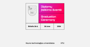 Diplomų įteikimo šventė 2026