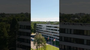 KTU studentų miestelis iš paukščio skrydžio