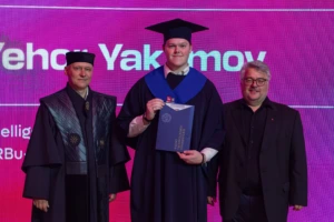 KTU robotikos studijų absolventas Yehor Yakymov