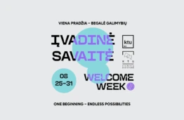 Įvadinė savaitė KTU pirmakursiams: jūsų studijų starto žemėlapis
