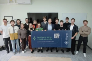 Litgrid stipendijų įteikimas